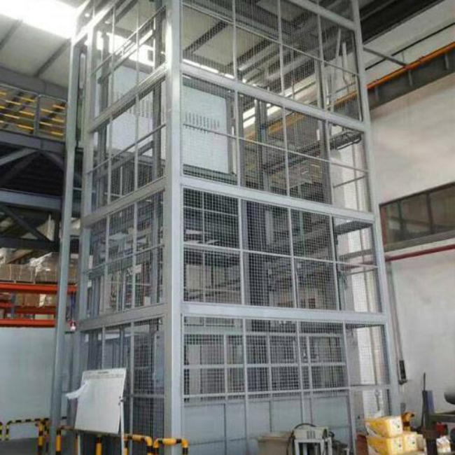 陆丰导轨式升降平台货梯
